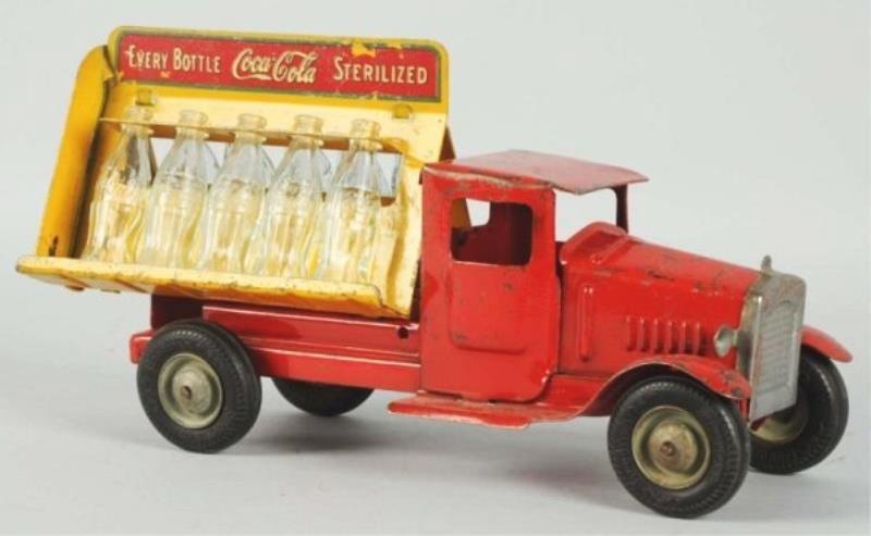 1932 Coca-Cola Metalcraft Truck with Rubber Wheel