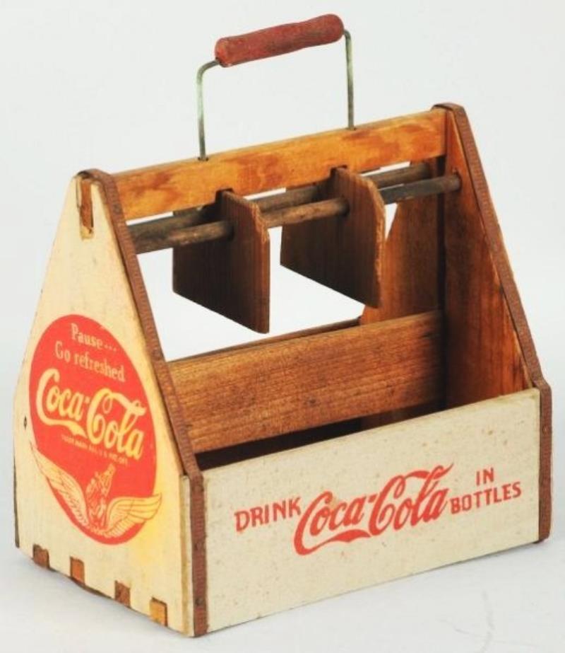 1940's Coca-Cola Carrier with Wood Separators