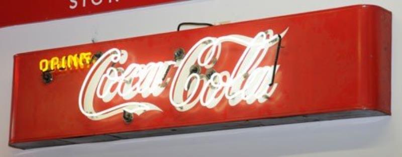 COCA-COLA NEON WALL SIGN
