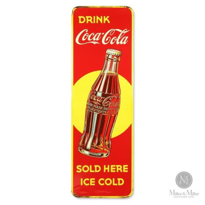 Coca-Cola "Bottle in the Sun" Vertical Sign