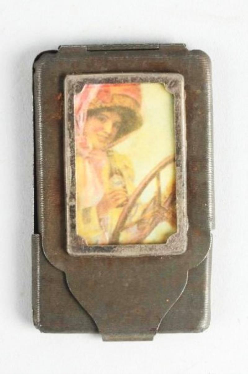 Rare 1911 Coca-Cola Embossed Tin Matchsafe