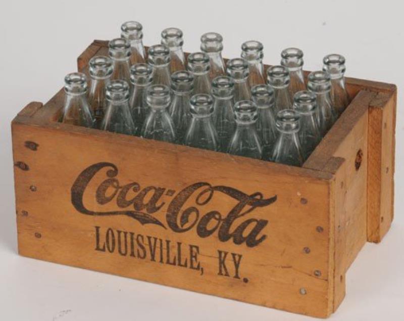 1930'S COCA-COLA MINIATURE 24 BOTTLE CASE