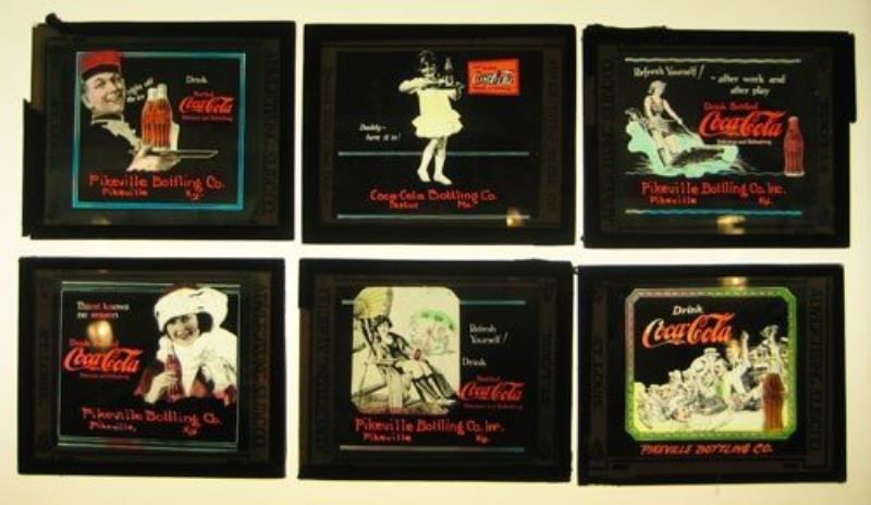 NICE GROUP OF COCA-COLA THEATRE SLIDES