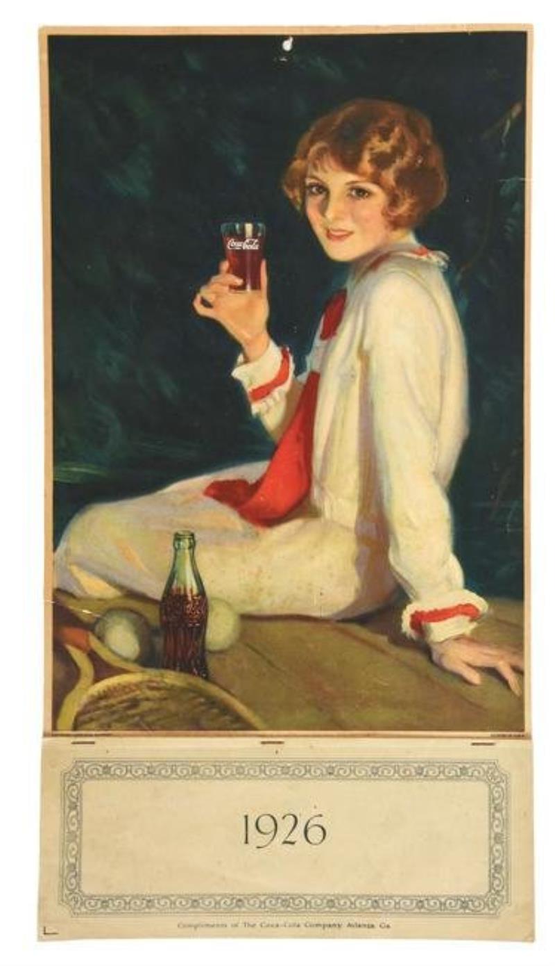 1926 COCA-COLA CALENDAR.