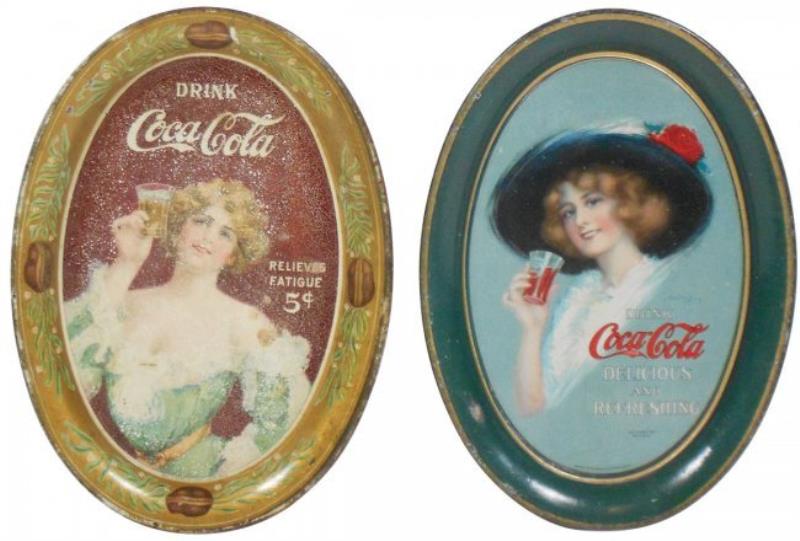 Coca-Cola Tip Tray, c1913, Drink Coca-Cola Delicious Value & Price Guide