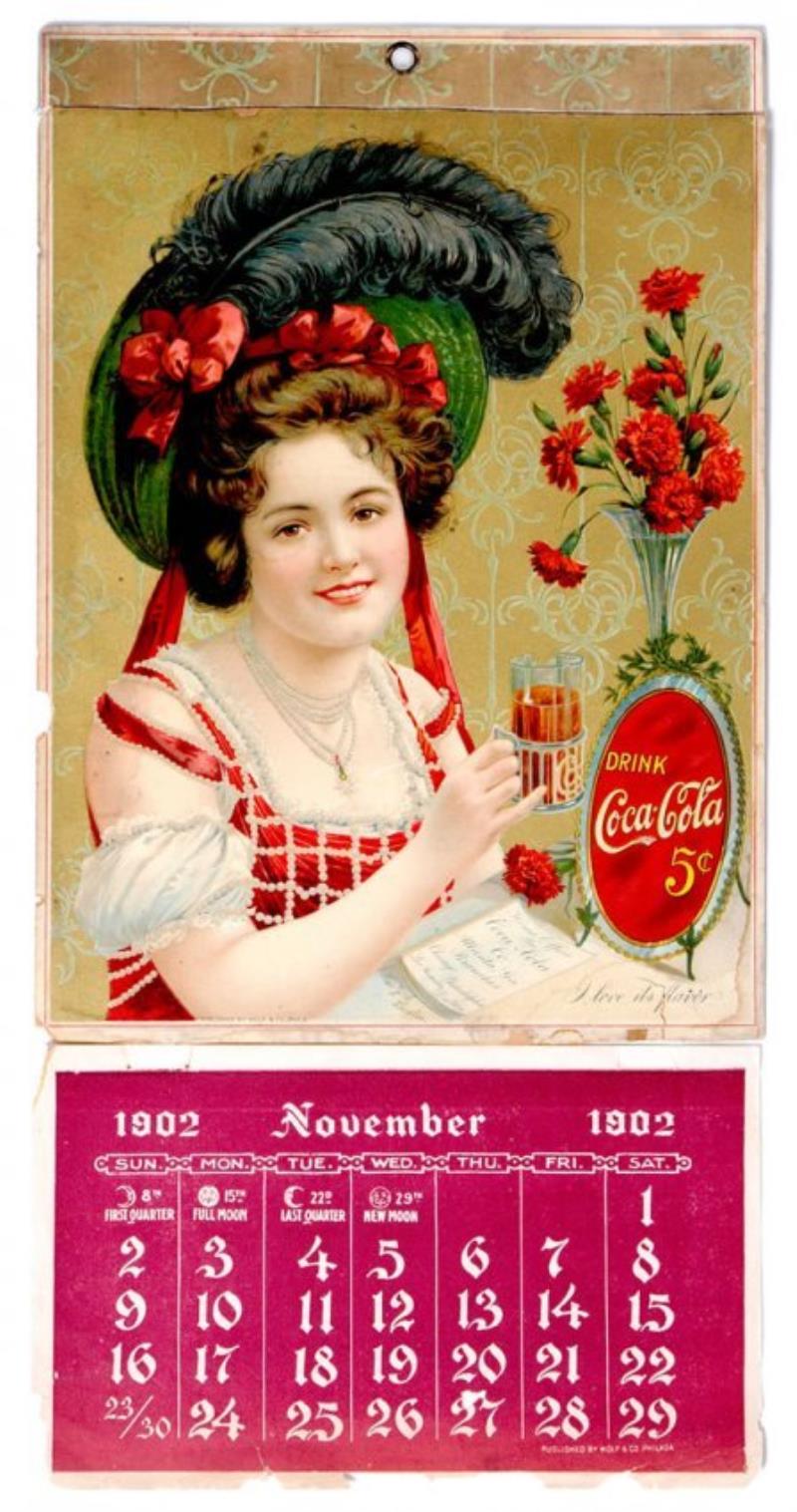 1902 Coca-Cola Calendar Value & Price Guide