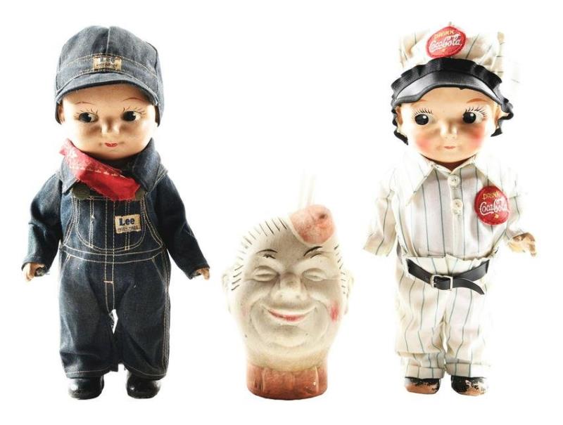 FIGURAL ADVERTISING ITEMS.