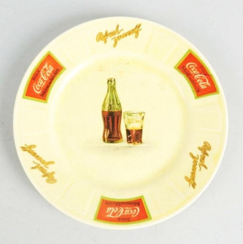 1930s Coca-Cola Sandwich Plate