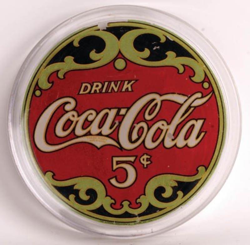 c.1907 Coca-Cola Glass Change Receiver