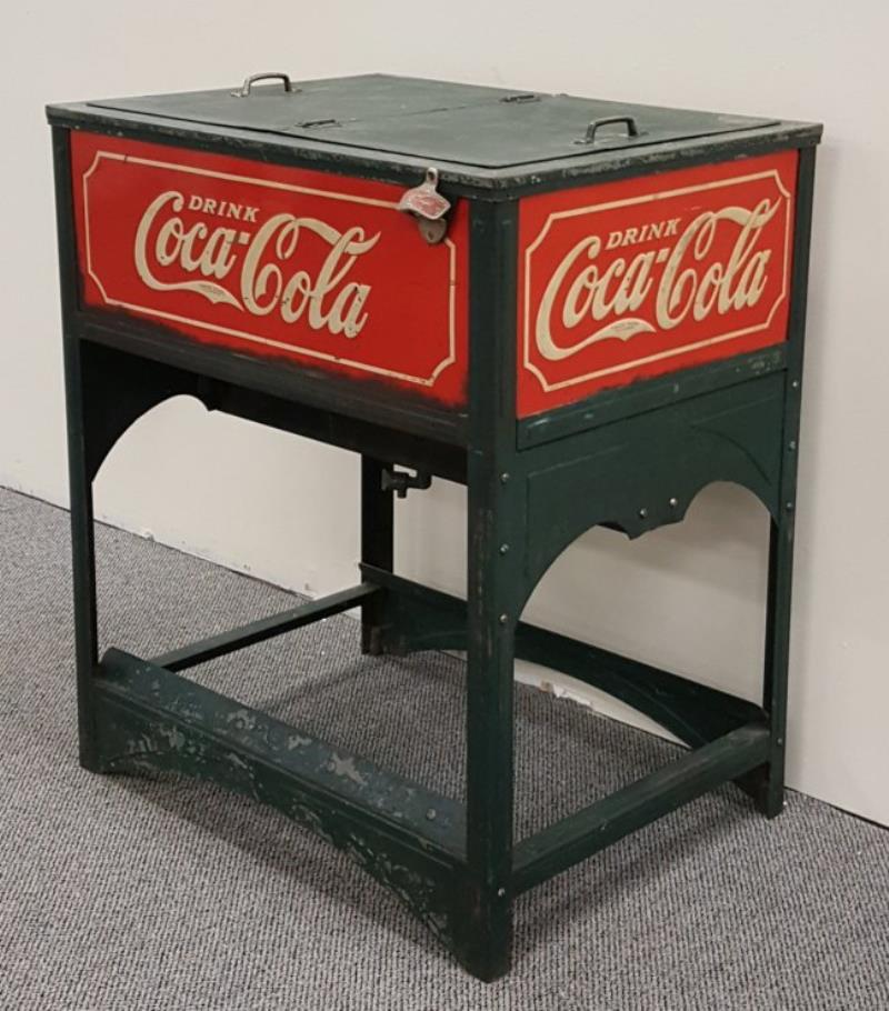 CocaCola Glascock Style Cooler Value & Price Guide