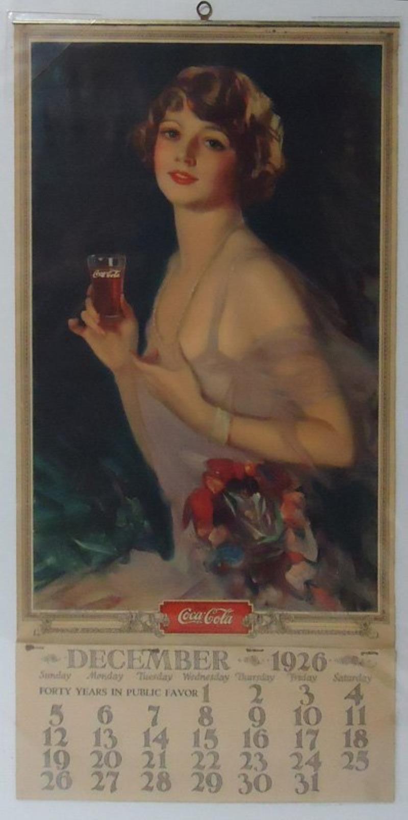 COCA-COLA CALENDAR 1926-1927