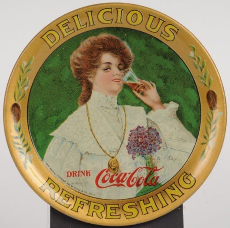 1906 COCA-COLA CHANGE TRAY