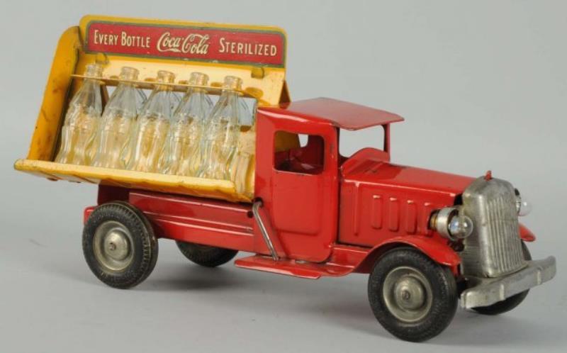 1933 Coca-Cola Metalcraft Rubber Wheel Truck