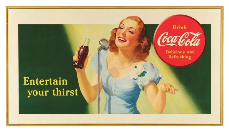 1941 Coca-Cola Small Horizontal Poster