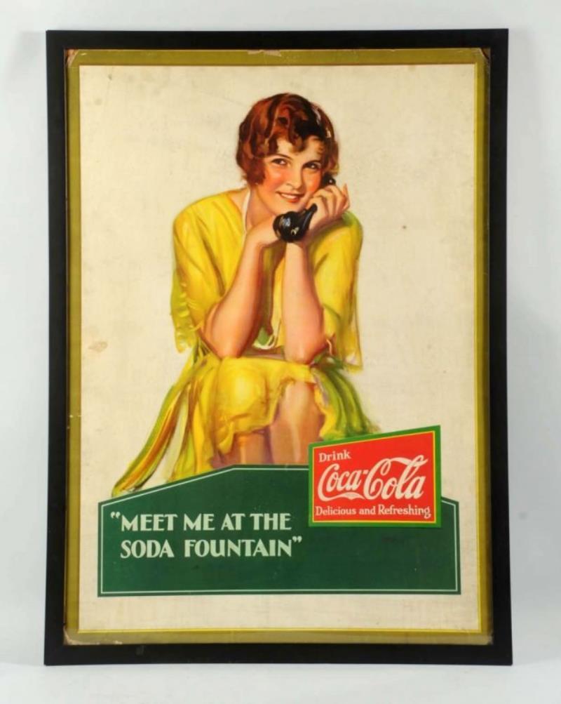 1920s Coca-Cola Window Display Cardboard Element Value & Price Guide