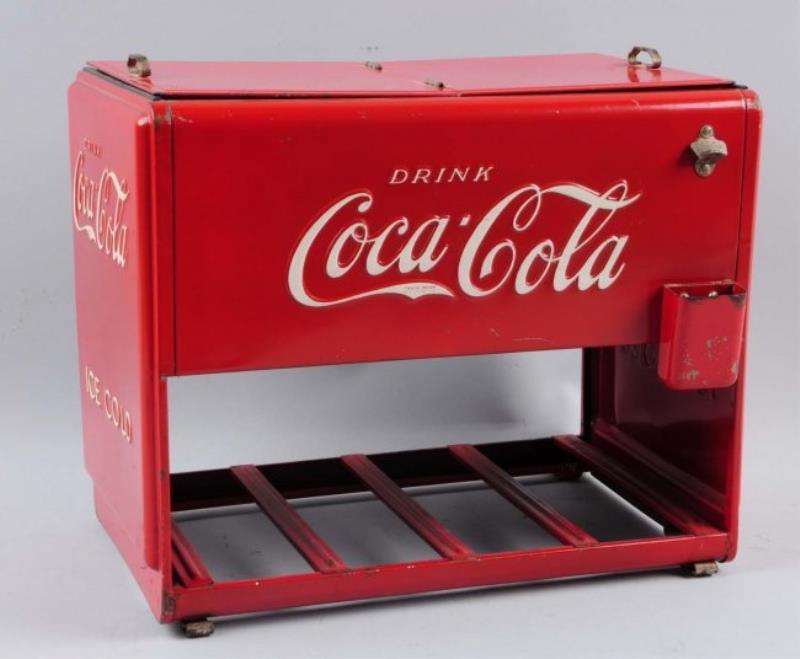 1930s Coca - Cola Salesman's Sample Cooler