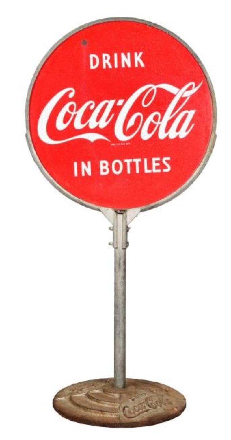 Coca-Cola Lollipop Sign