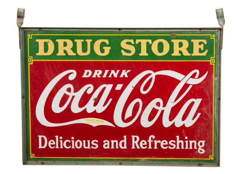 Coca Cola Drug Store Sign