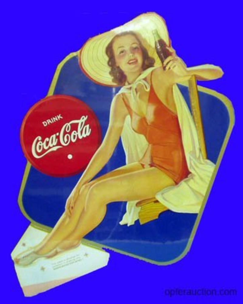 COCA-COLA CARDBOARD DIE CUT