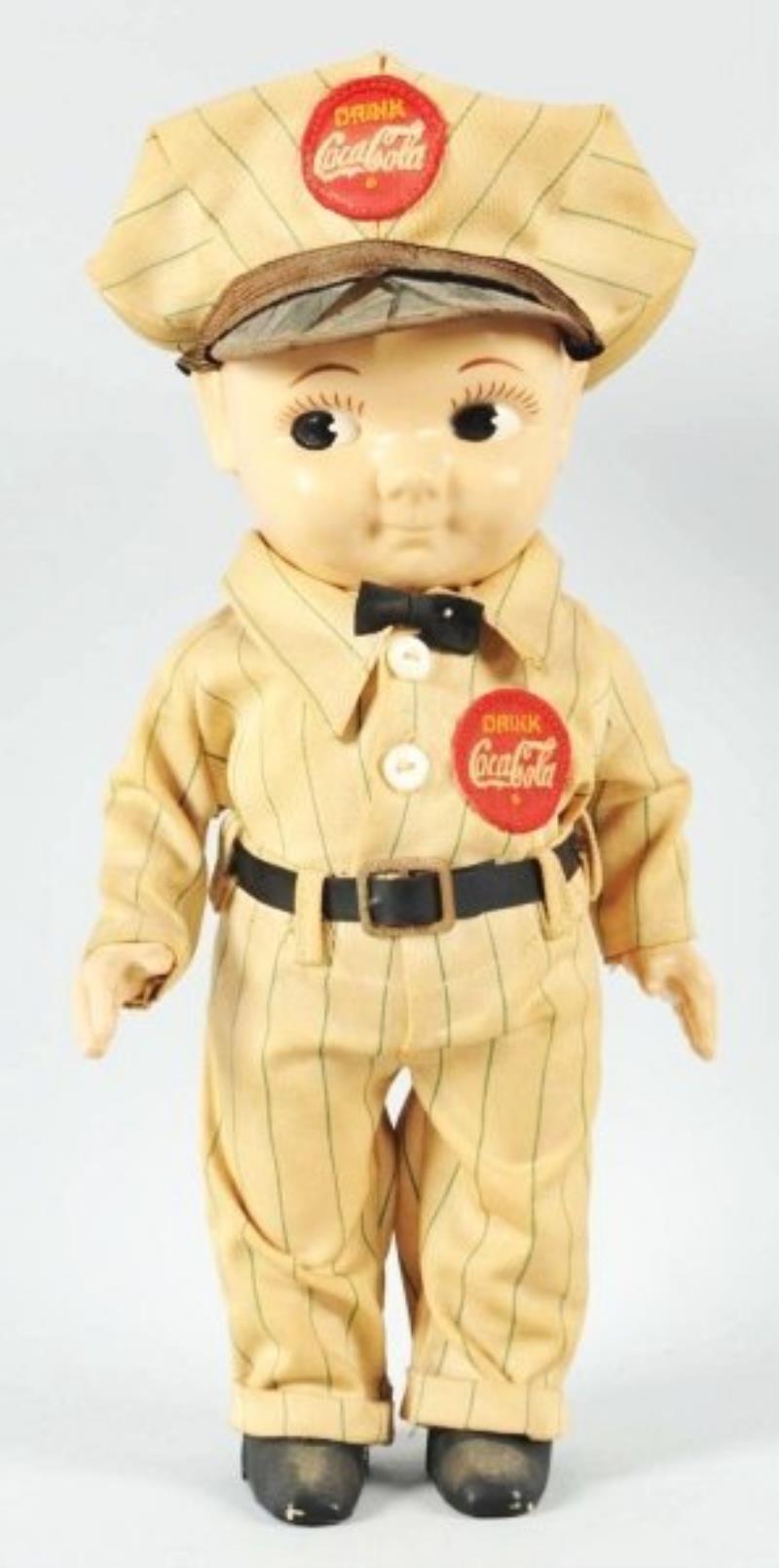 Plastic Coca-Cola Buddy Lee Doll & Uniform