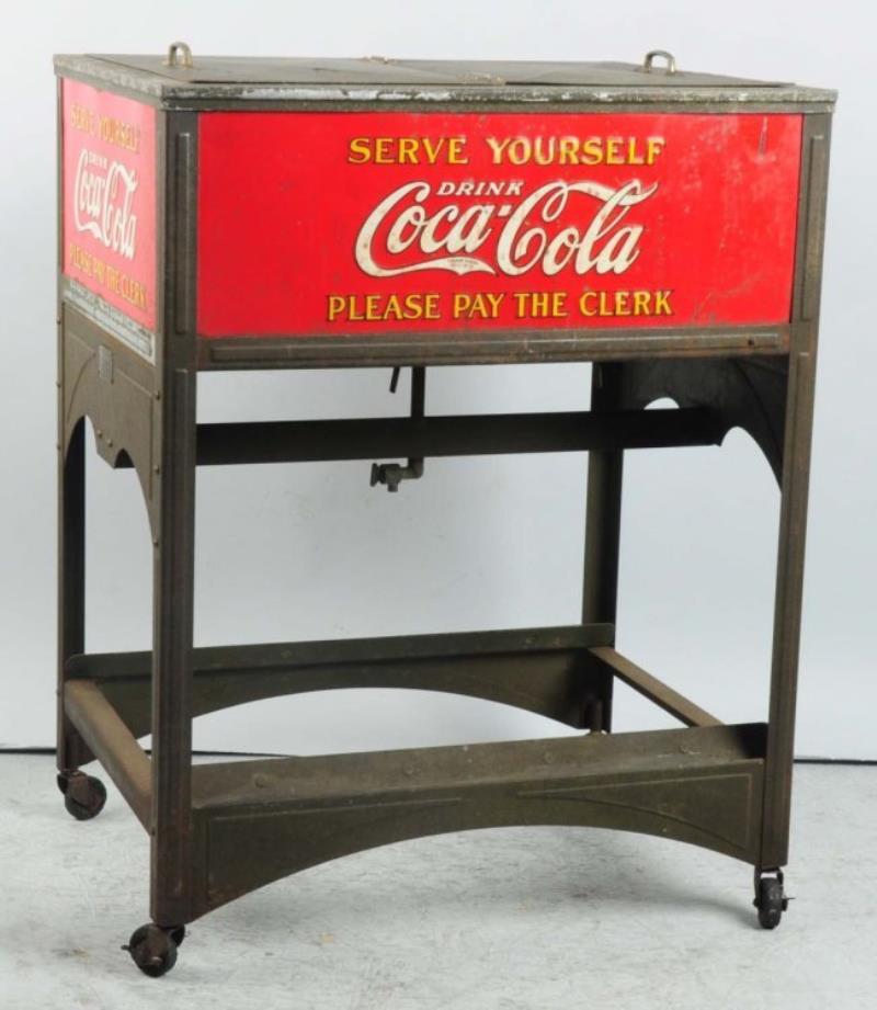 1929 Standard Double Glass Coca-Cola Cooler
