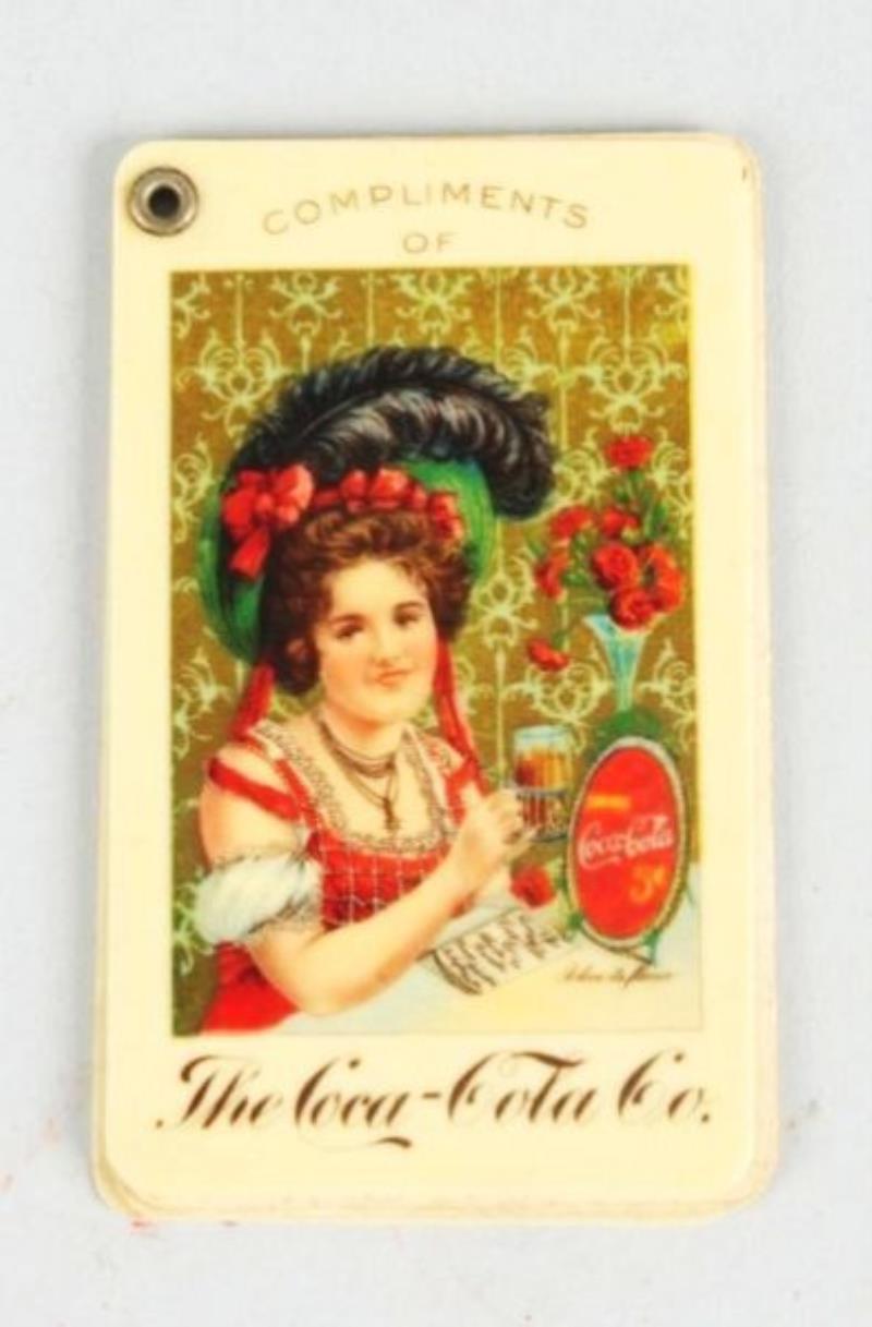 1902 Coca-Cola Celluoid Stamp Holder