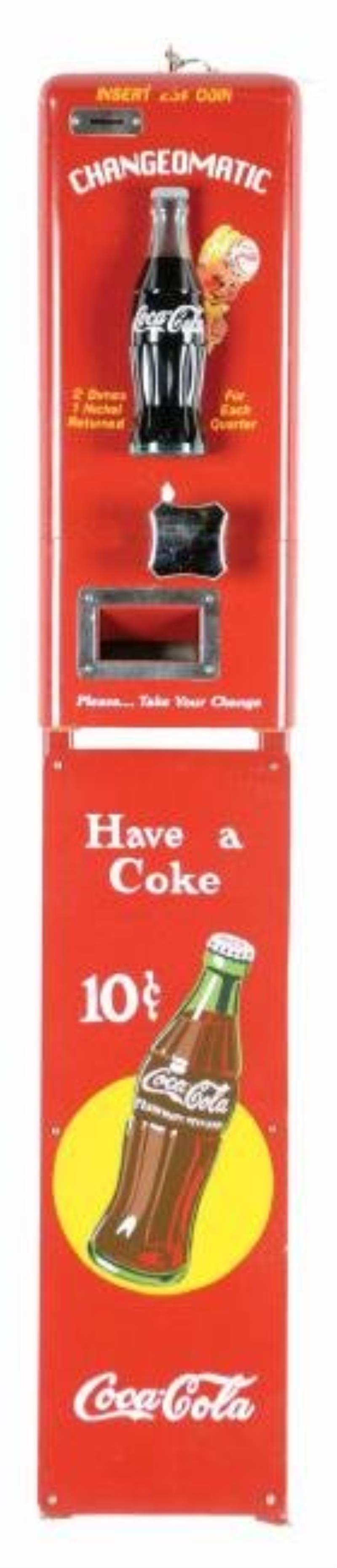 Coca-Cola Theme Changeomatic Machine