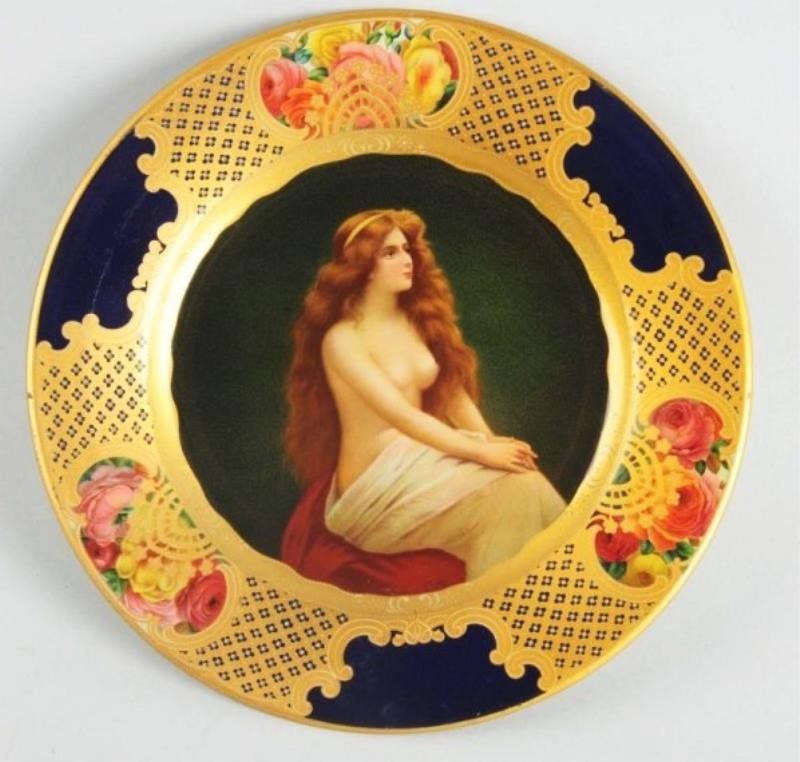 C 1908 Coca-Cola Vienna Art Plate