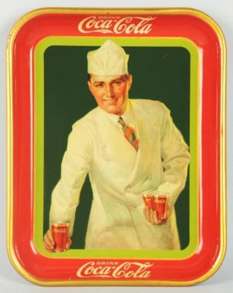 1927 Coca-Cola Serving Tray.