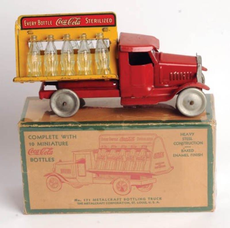 1930's Coca-Cola Metal Craft Delivery Truck - Box