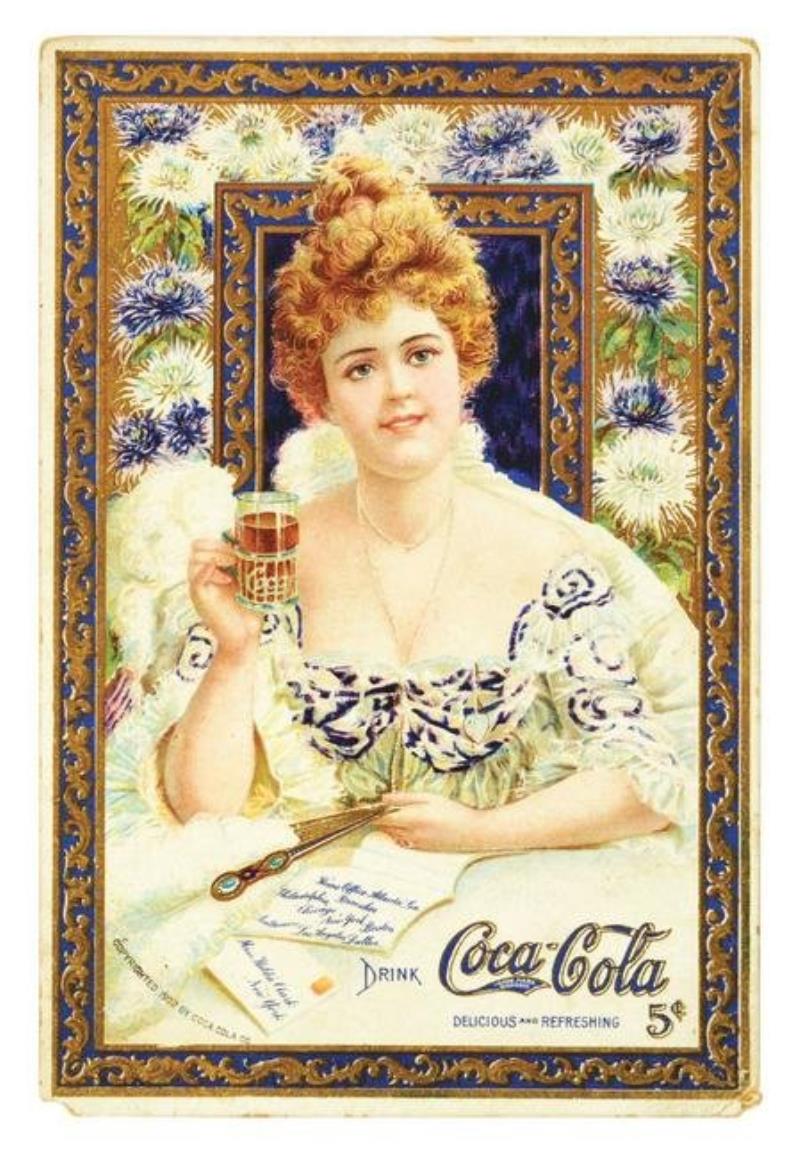 1903 Coca-Cola Menu Card.