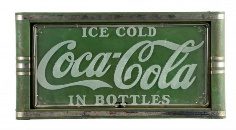 1930's Coca-Cola Neon Light Up Sign.