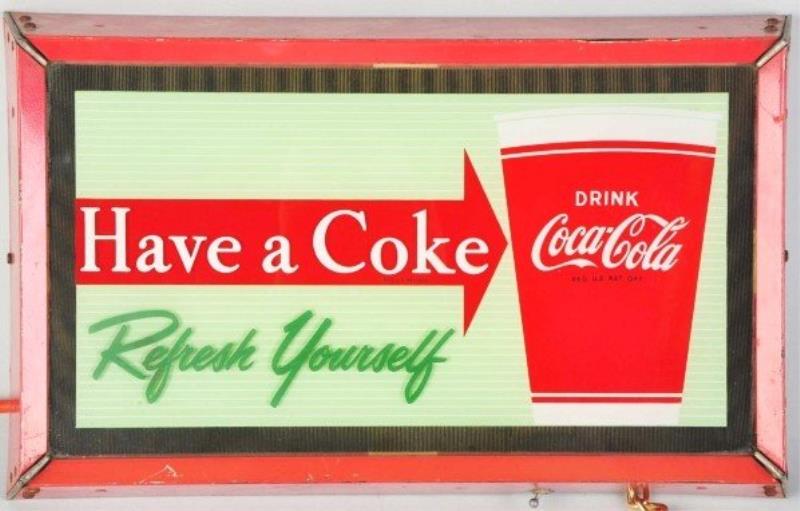 Coca-Cola Lighted Sign