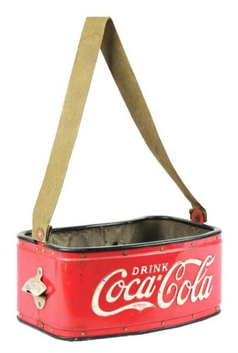 COCA-COLA METAL BOTTLE CARRIER