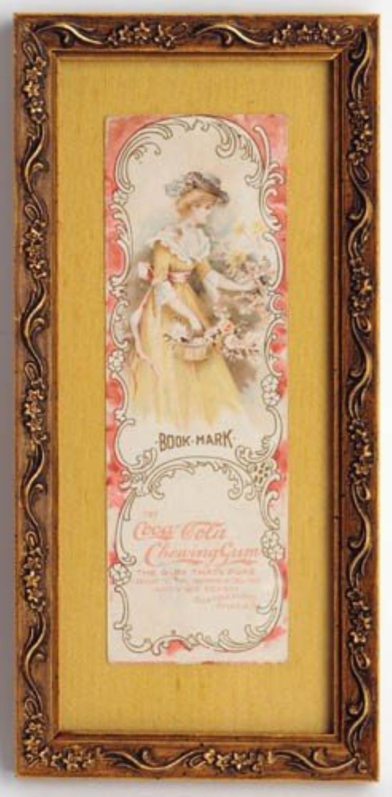 1903 - 1904 Coca-Cola Chewing Gum bookmark
