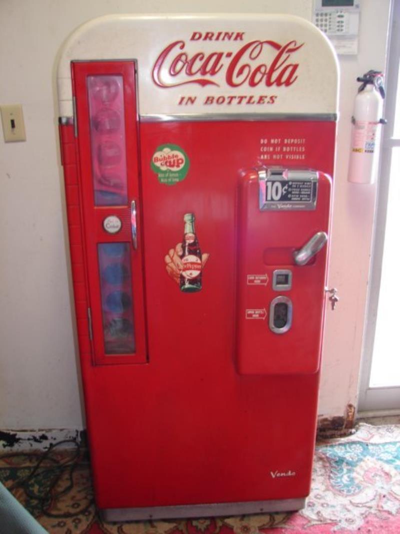 10¢ Vendo H81A CocaCola Vending Machine Value & Price Guide