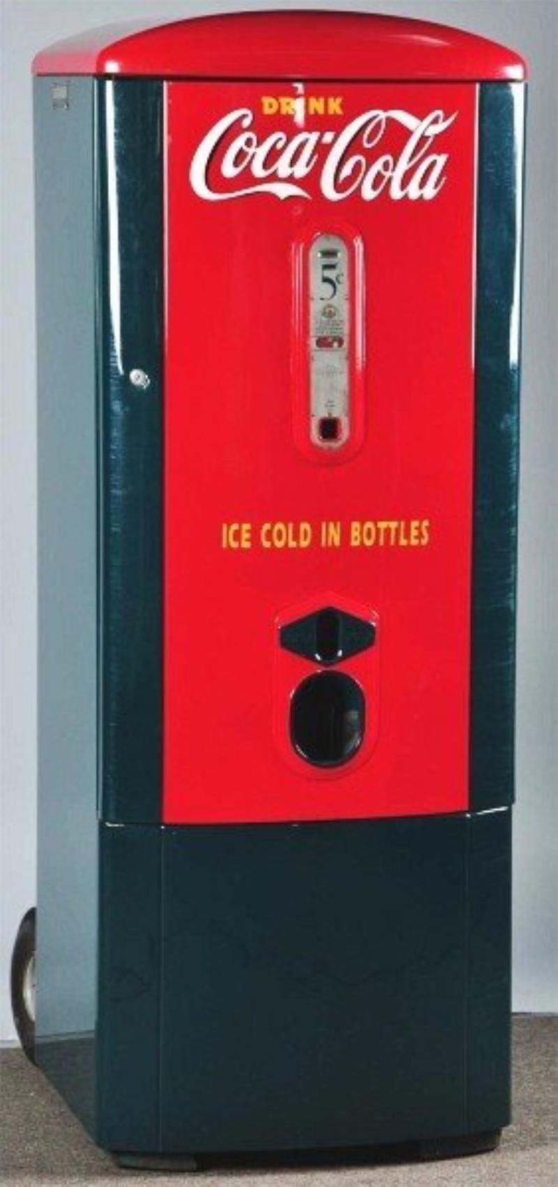 1941 Mills 5-Cent Coca-Cola Machine.