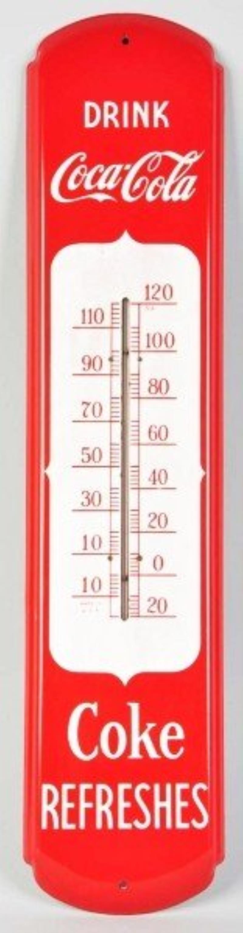 Porcelain Coca-Cola Thermometer
