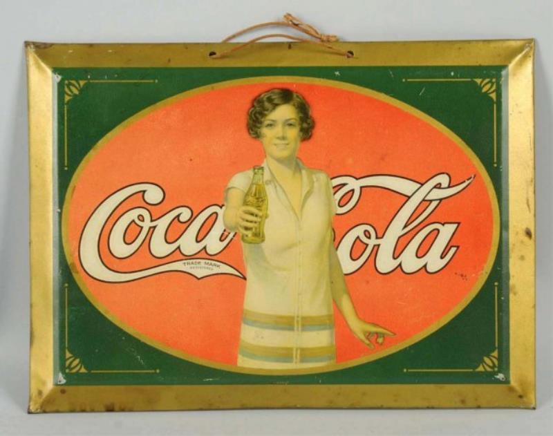 1927 Coca-Cola Tin Sign