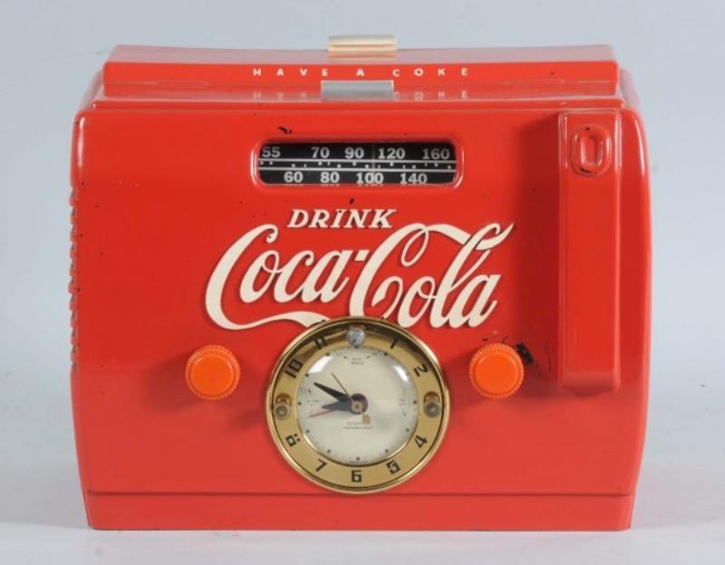 1950s Coca-Cola Cooler/Clock Radio