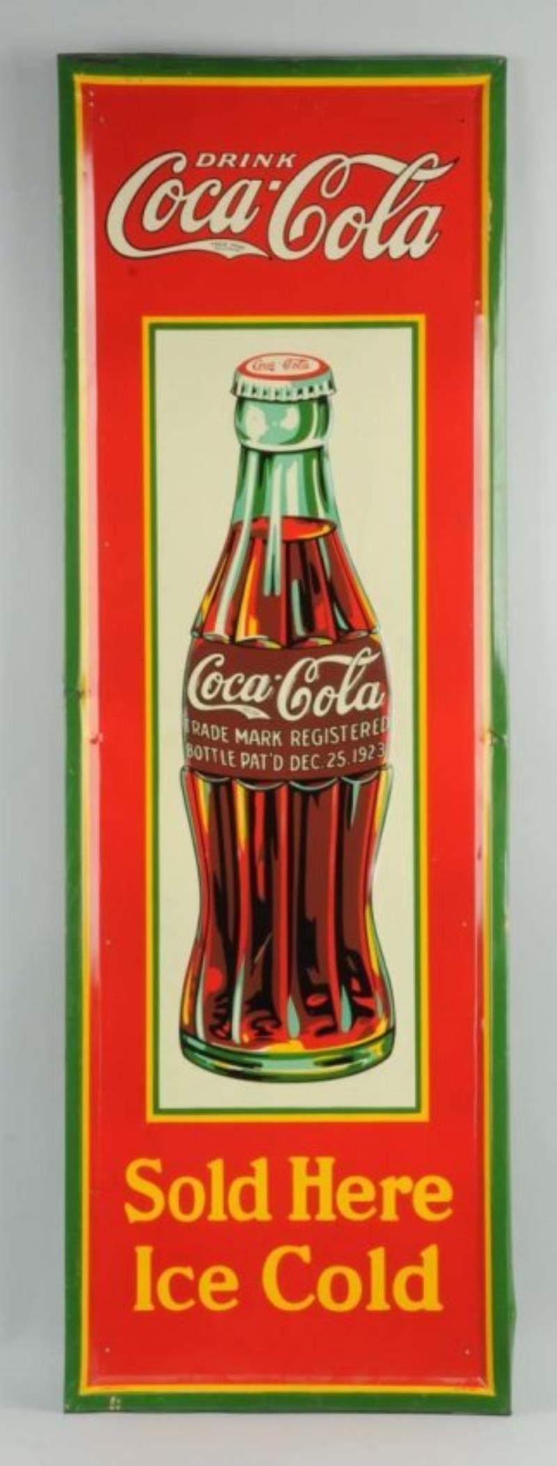 1940s Coca-Cola Tin Sign