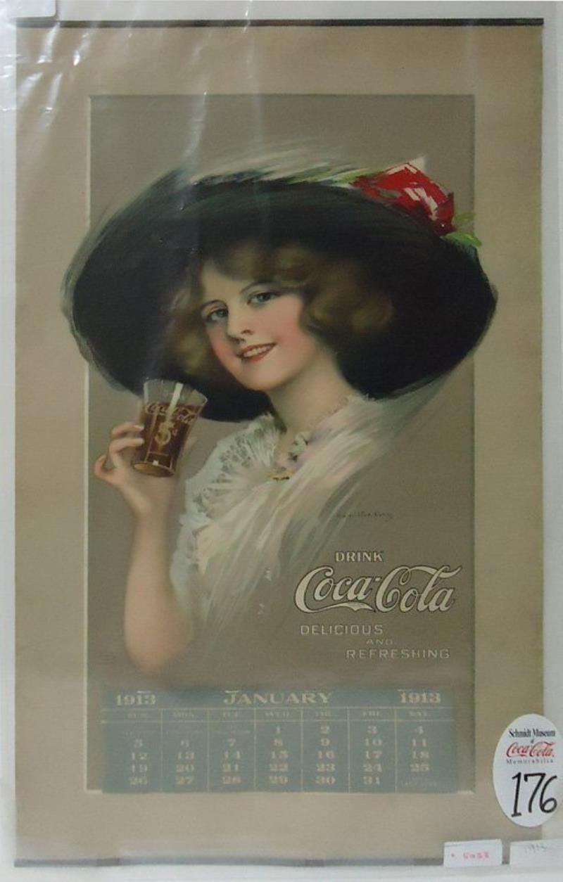 COCA-COLA CALENDAR 1913