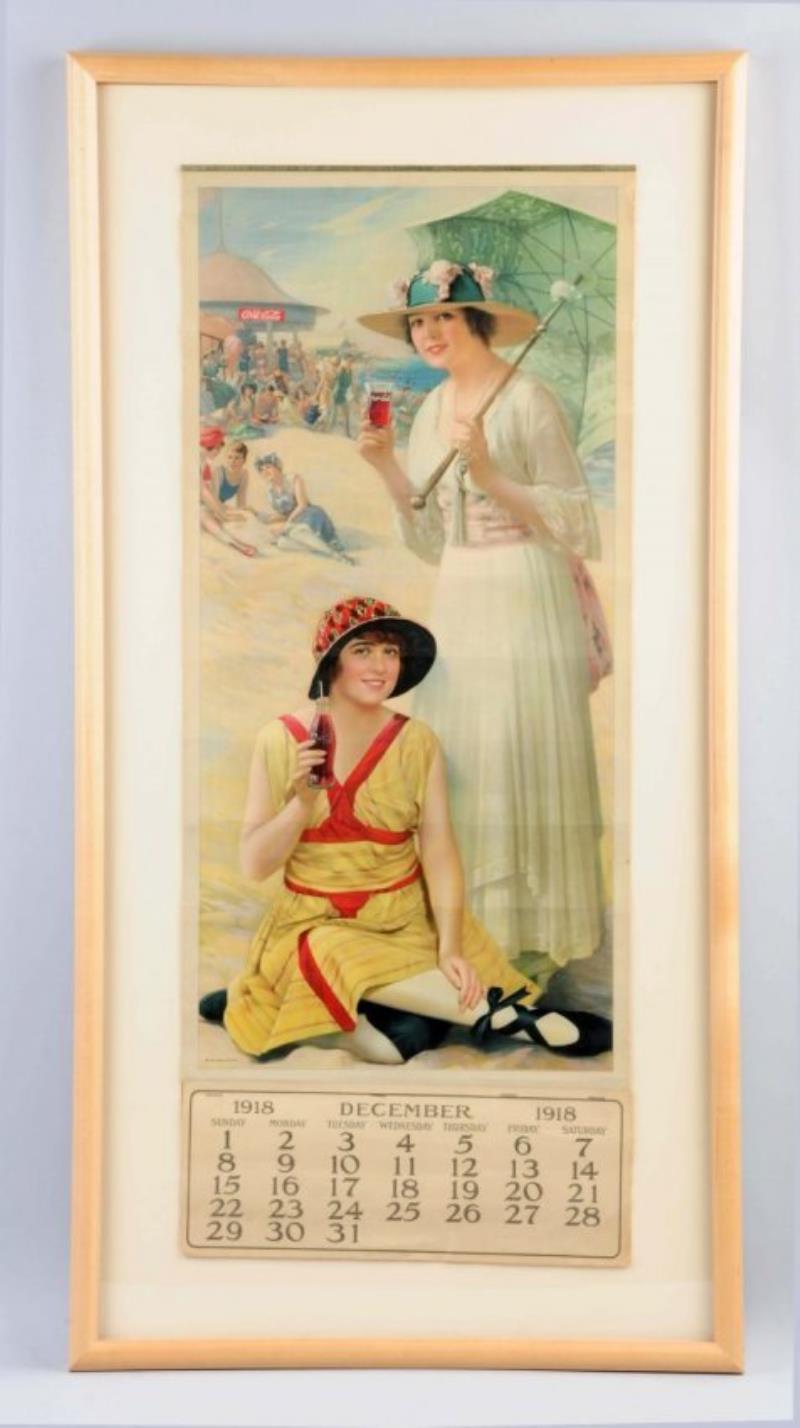 1918 Coca - Cola Calendar