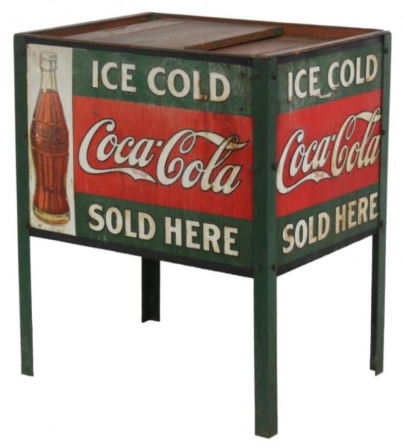 Early Coca Cola Cooler