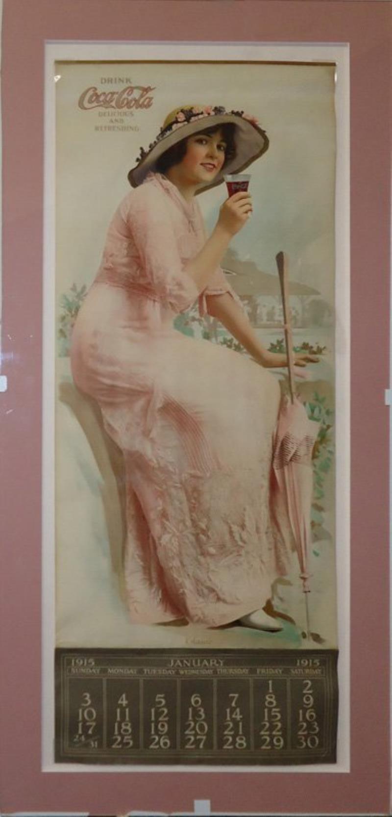 COCA-COLA CALENDAR 1915