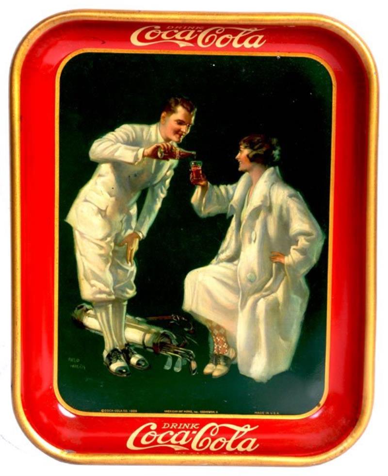 1926 COCA-COLA SERVING TRAY