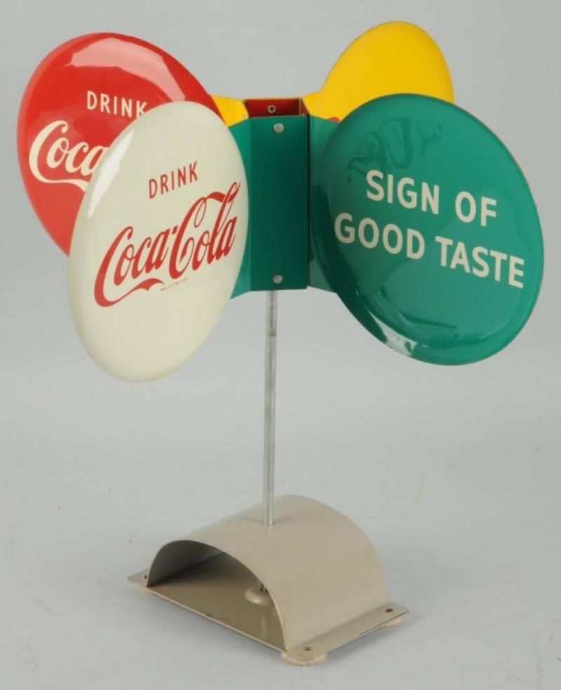 1950's Coca-Cola Whirligig Sign.