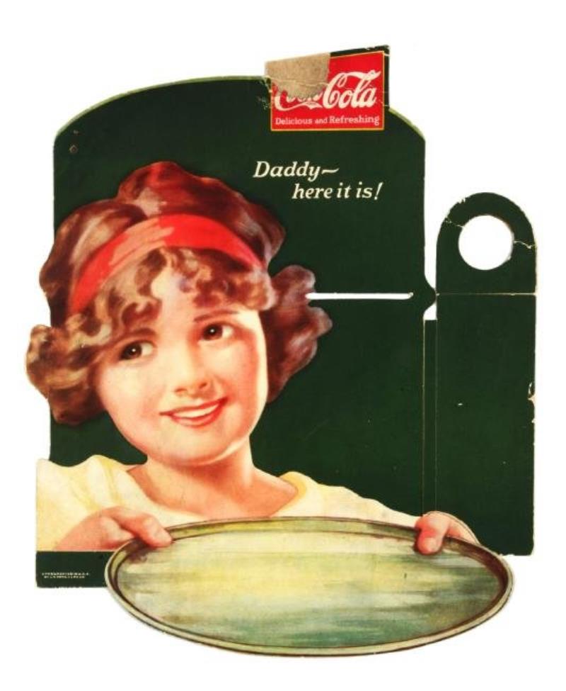 1926 Coca-Cola Rare Bottle Display