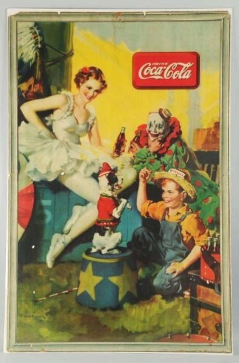 1936 Large Coca-Cola Poster.