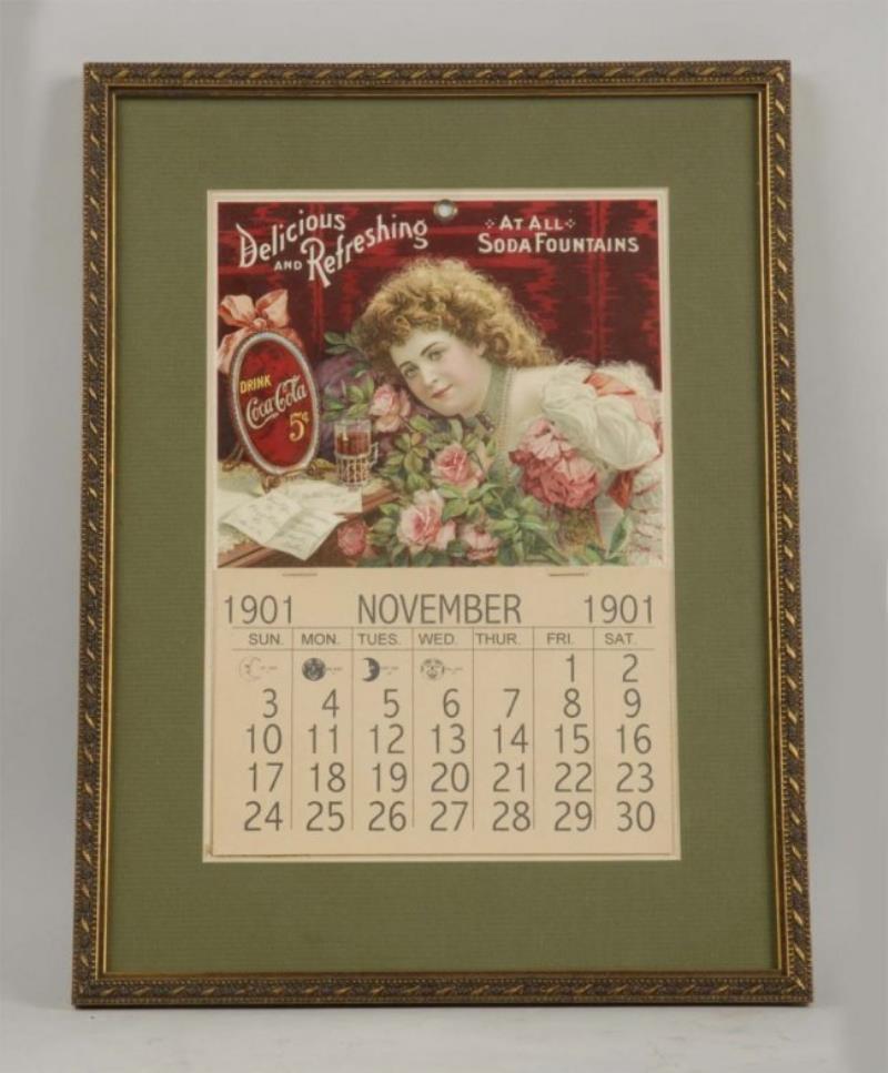 Coca-Cola Advertising Calendar 1901